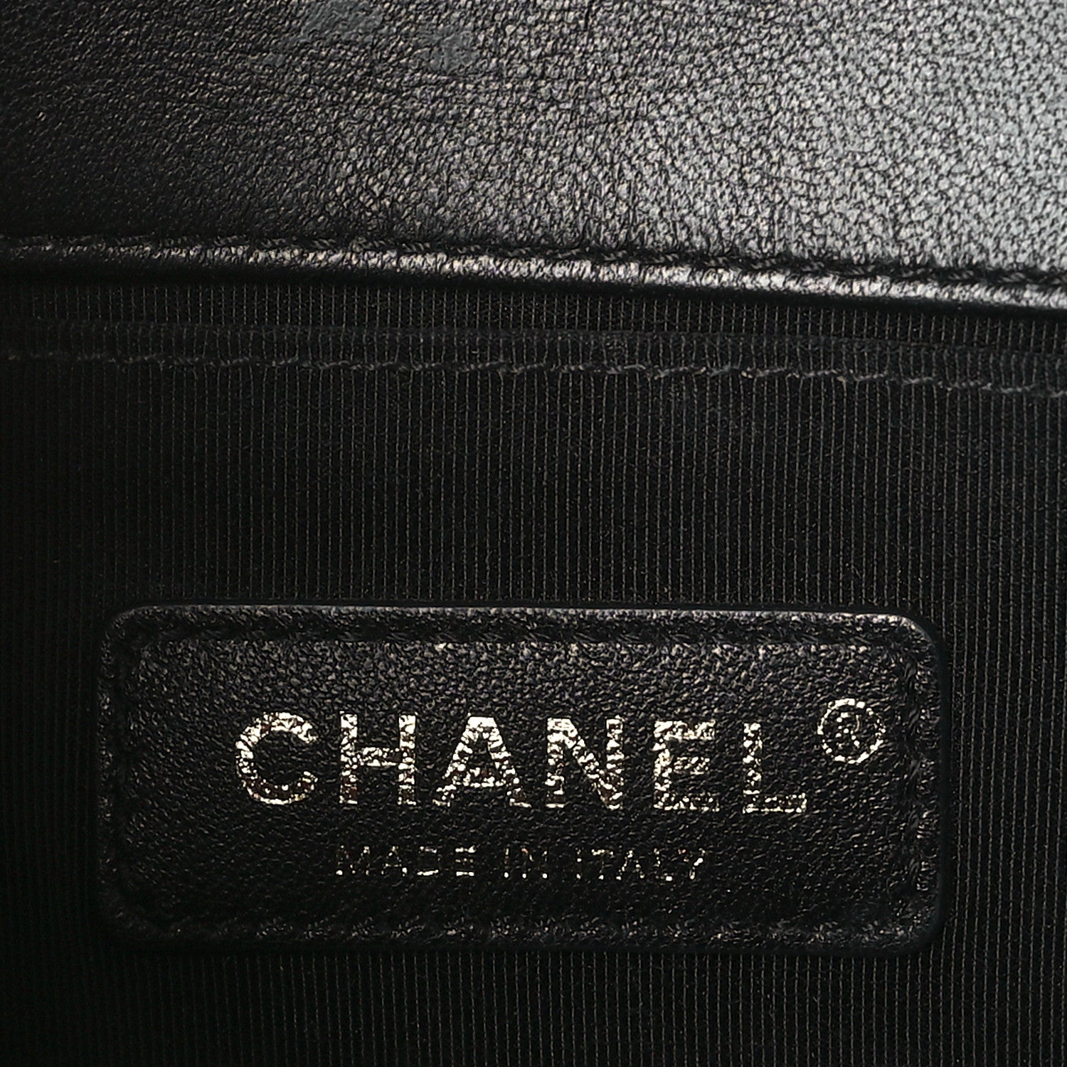 Chanel Velvet Chevron Quilted Small Boy Flap Black 6 of 11