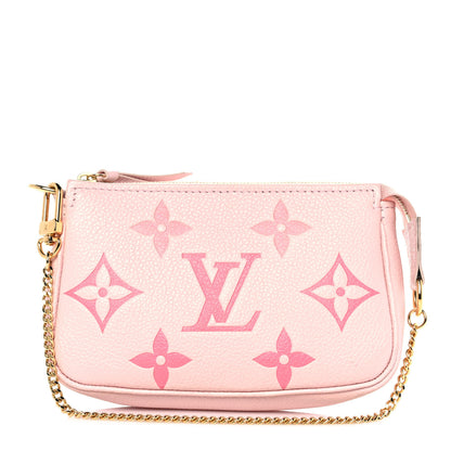Louis Vuitton Empreinte Monogram Giant By The Pool Mini Pochette Accessories Bouton De Rose 1 of 9