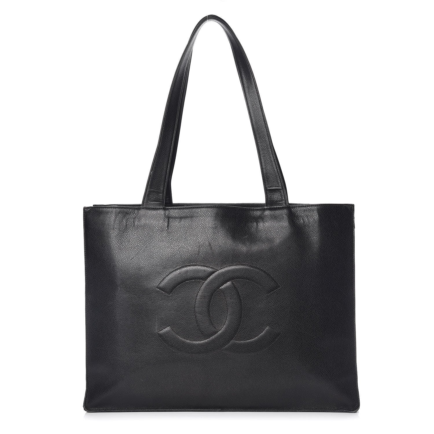 Chanel Caviar CC Tote Black 1 of 13