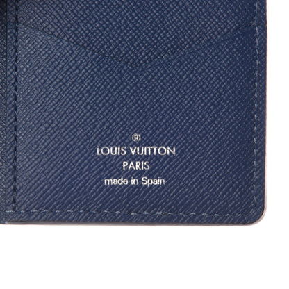 Louis Vuitton Epi Initials Pocket Organizer Cobalt 6 of 7