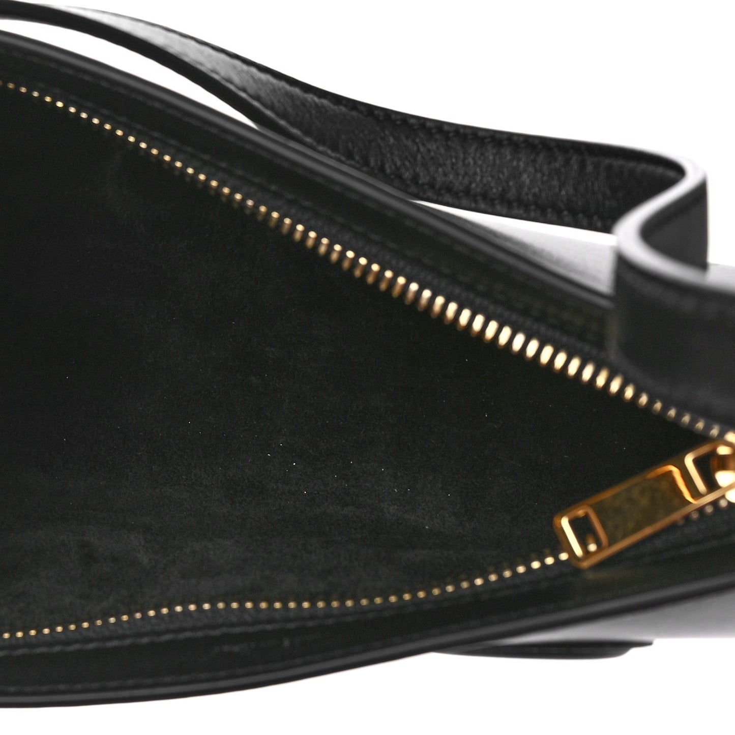 Smooth Calfskin Cuir Triomphe Shoulder Bag Black