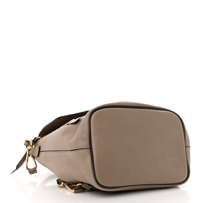 Chloe Suede Calfskin Small Faye Backpack Motty Grey 4 of 10