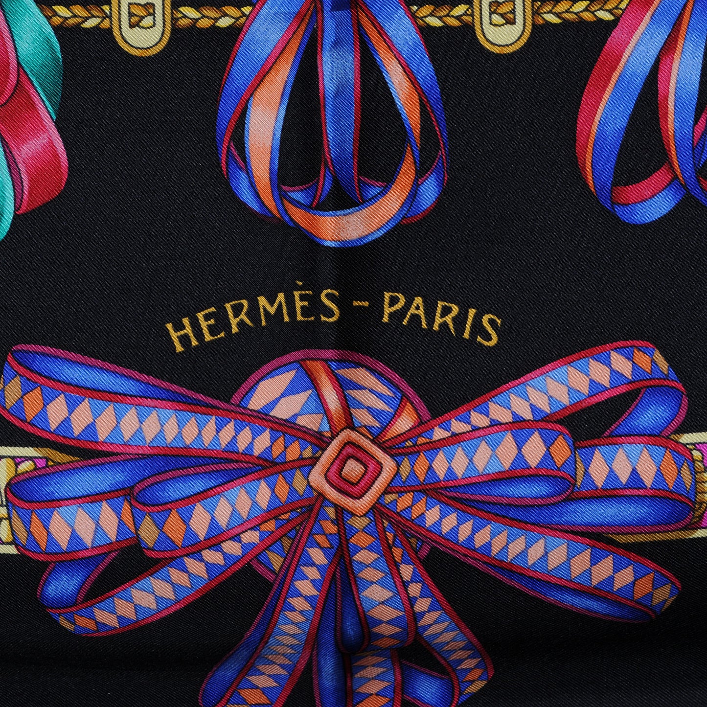 Silk Les Rubans Du Cheval Scarf 90
