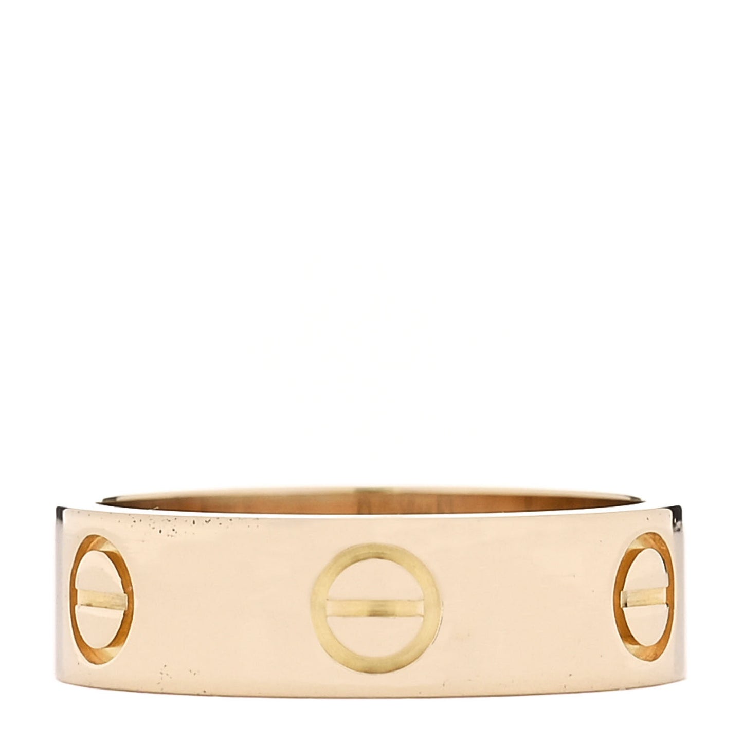 18K Yellow Gold 5.5mm LOVE Ring 53 6.5