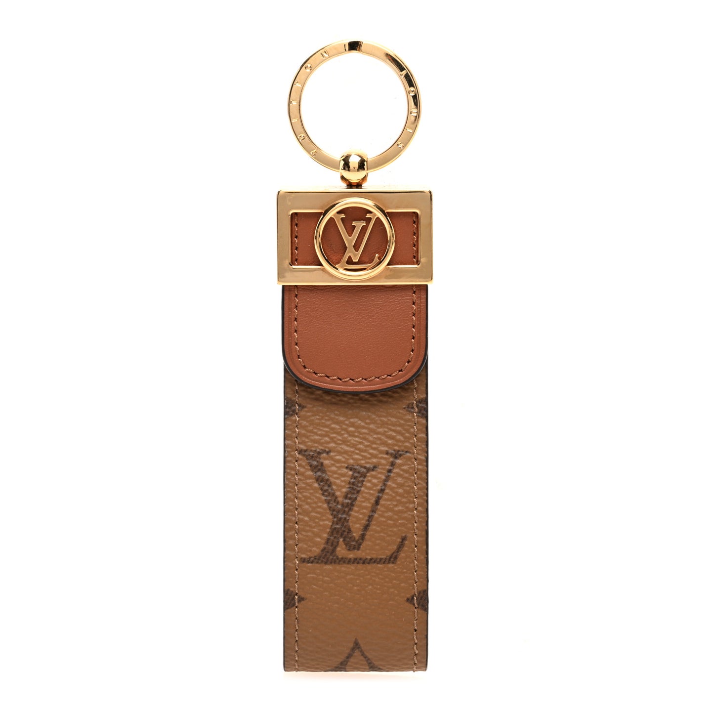 Reverse Monogram Dauphine Dragonne Key Holder