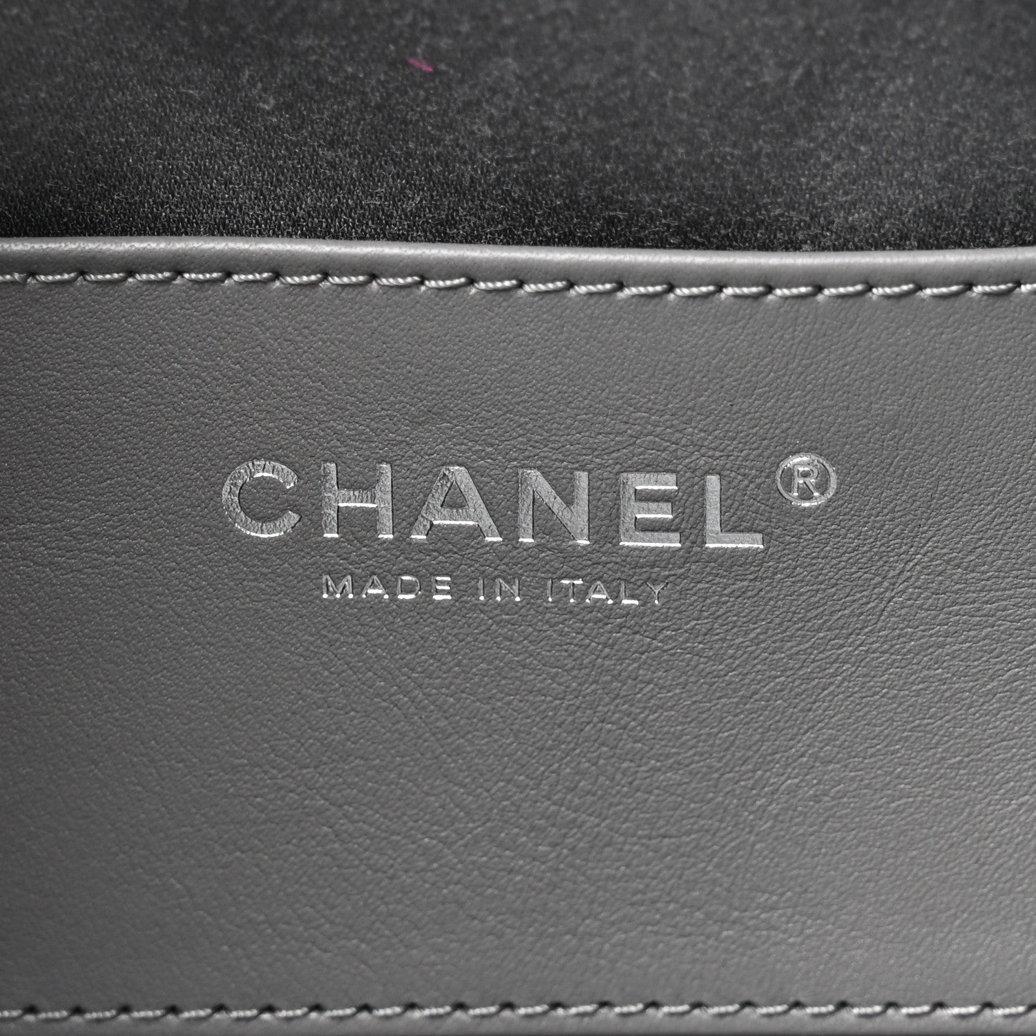 Chanel Metallic Caviar Quilted Mini Chanel 25 Handbag Anthracite 6 of 10