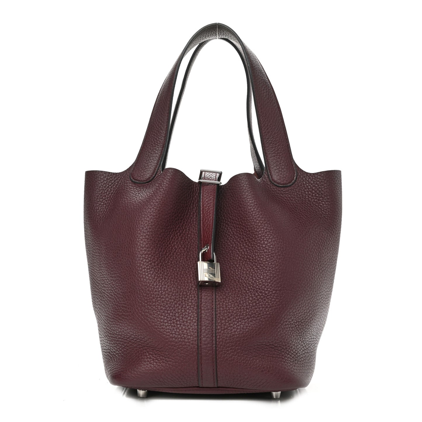 Taurillon Clemence Picotin Lock 22 MM Bordeaux