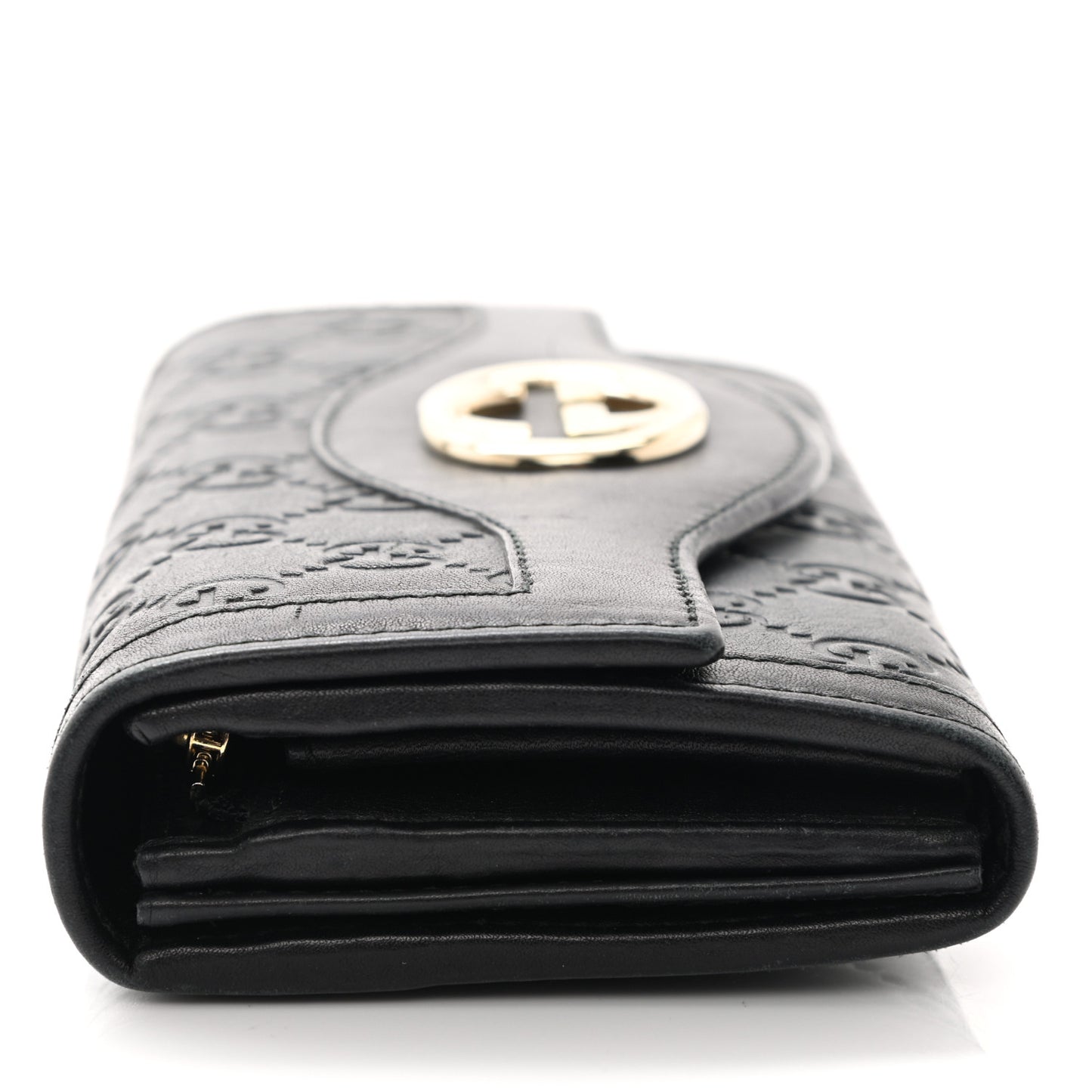 Guccissima Sukey Continental Wallet Continental Wallet Black