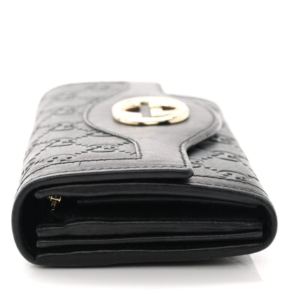 Gucci Guccissima Sukey Continental Wallet Continental Wallet Black 10 of 10