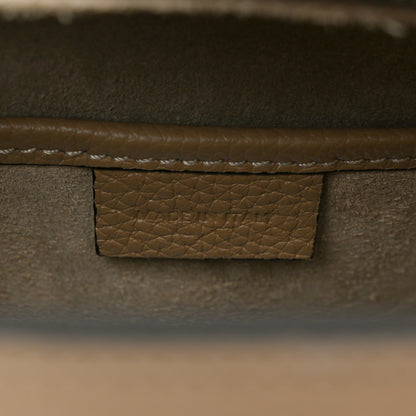 Celine Drummed Calfskin Nano Luggage Dune 7 of 11