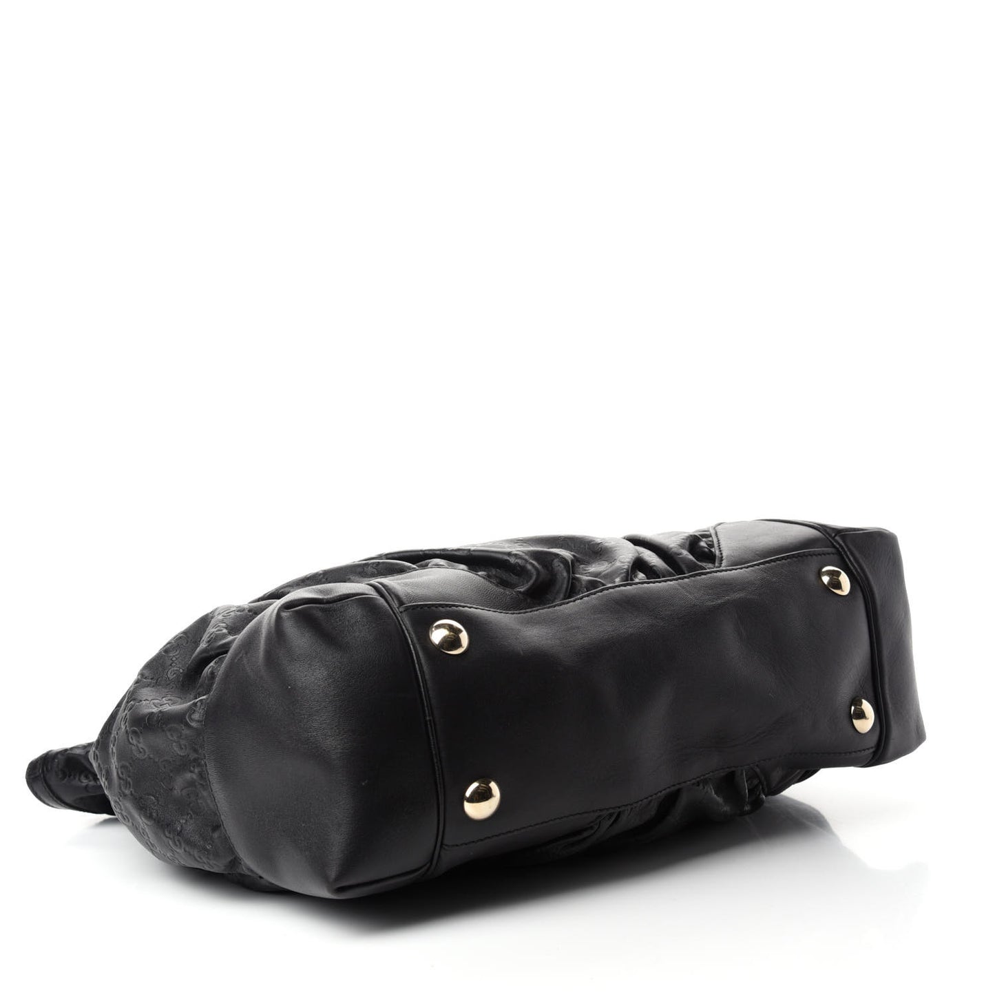 Guccissima Full Moon Tote Black