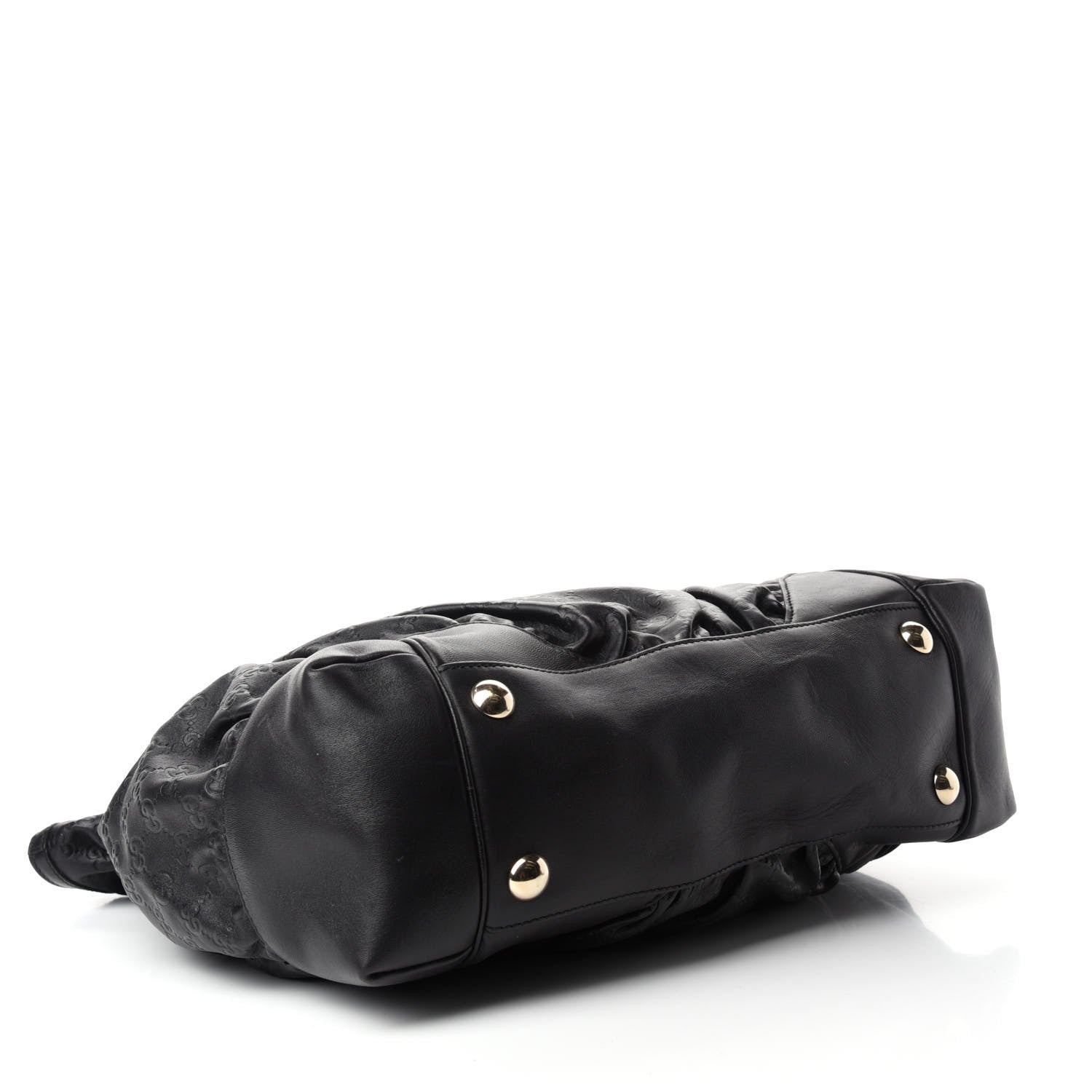 Gucci Guccissima Full Moon Tote Black 4 of 10