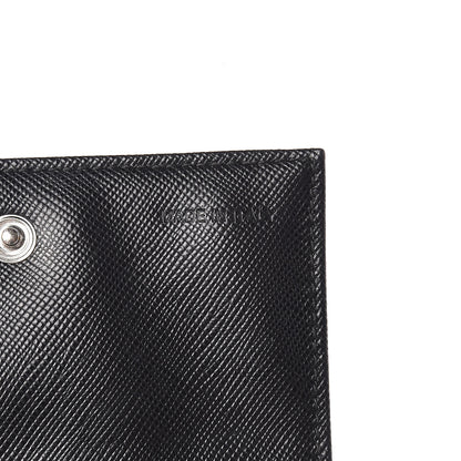 Prada Tessuto Nylon Card Holder Black 7 of 8