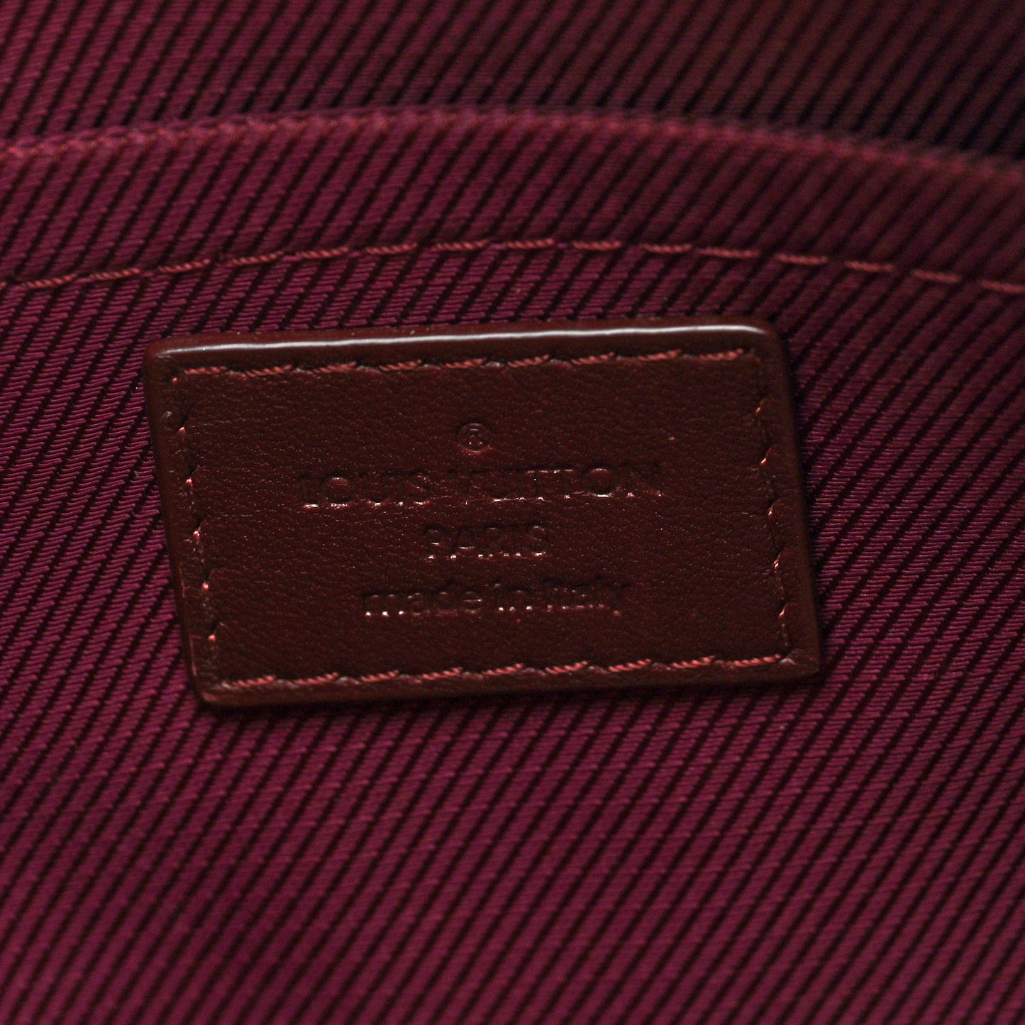 Calfskin Monogram Altair Clutch Bordeaux