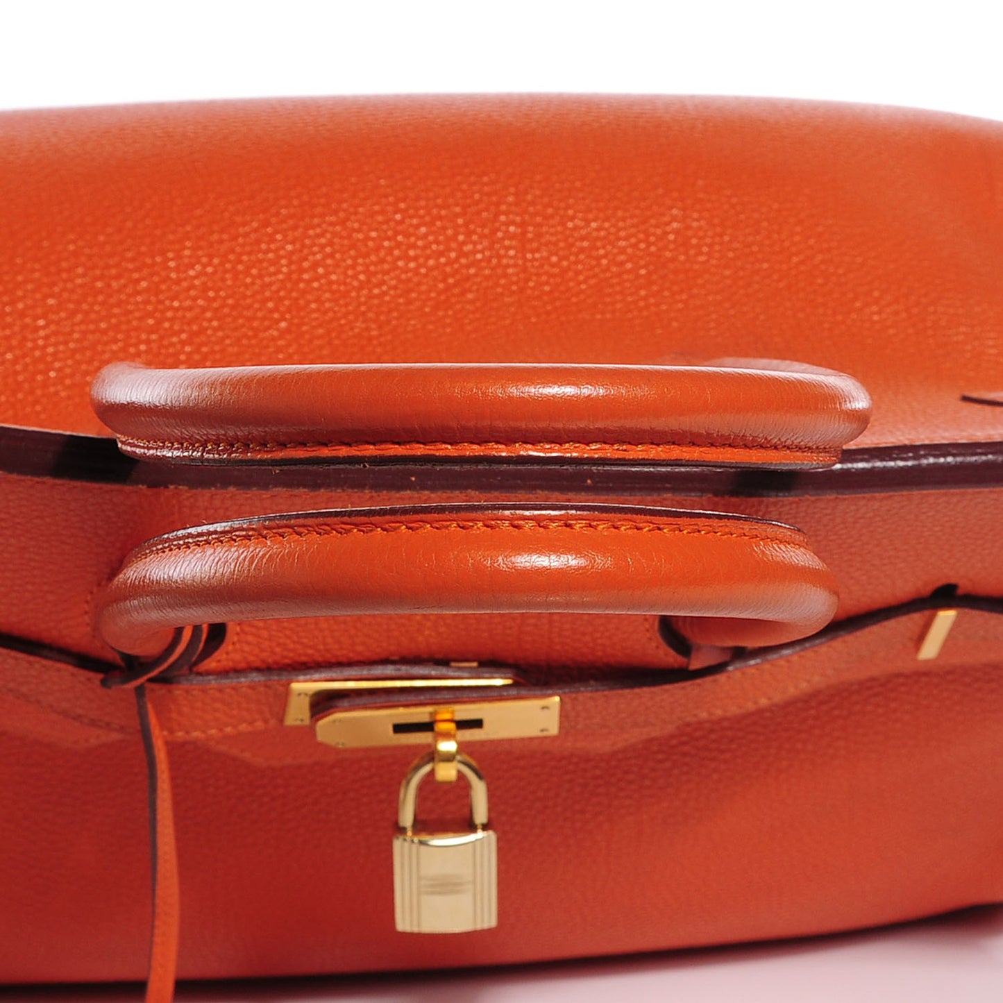 Togo Birkin 35 Orange