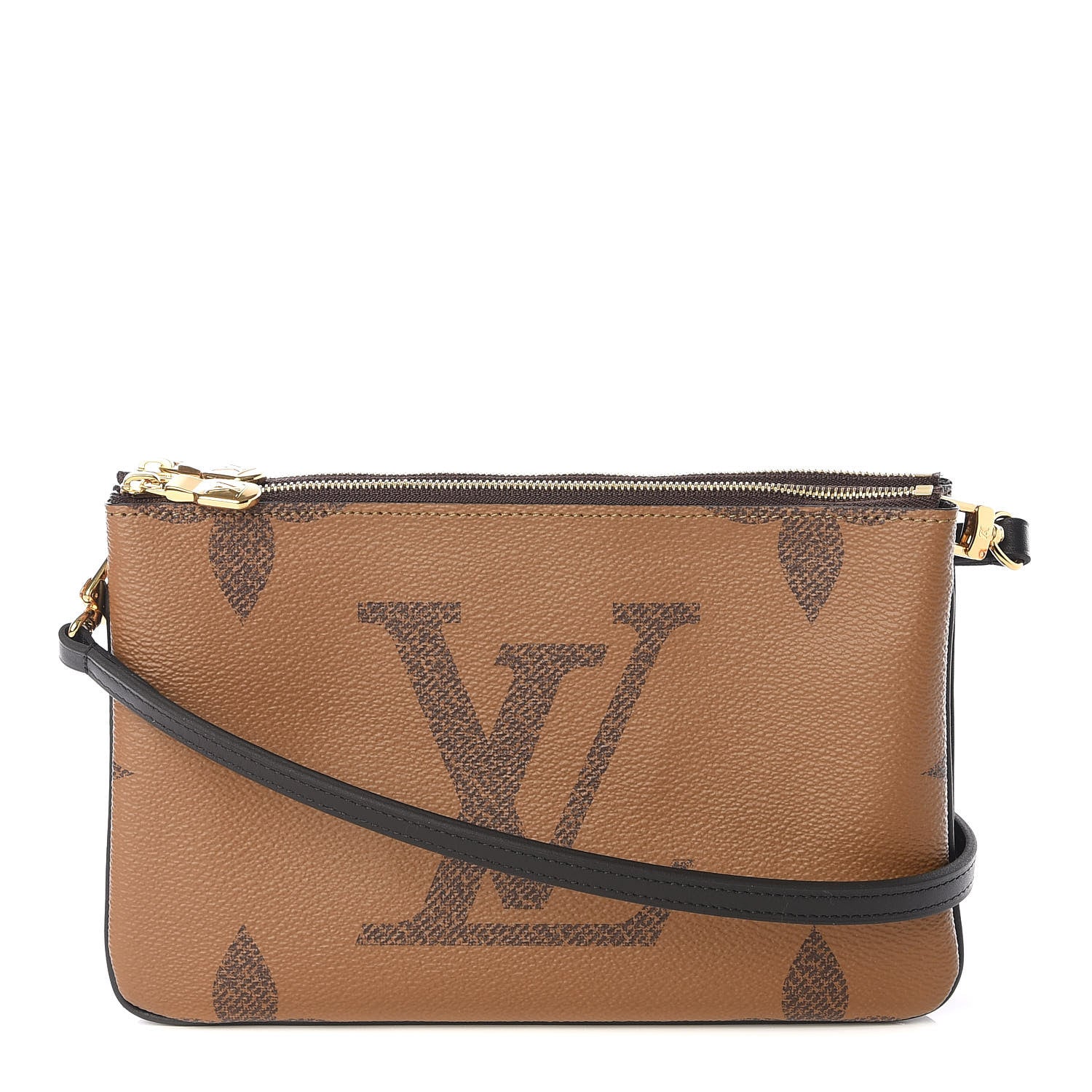 Louis Vuitton Reverse Monogram Giant Double Zip Pochette 1 of 10