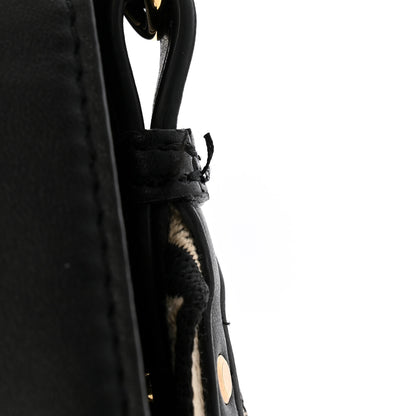 Stella McCartney Eco Alter Nappa Perforated Logo Mini Crossbody Bag Black 10 of 12