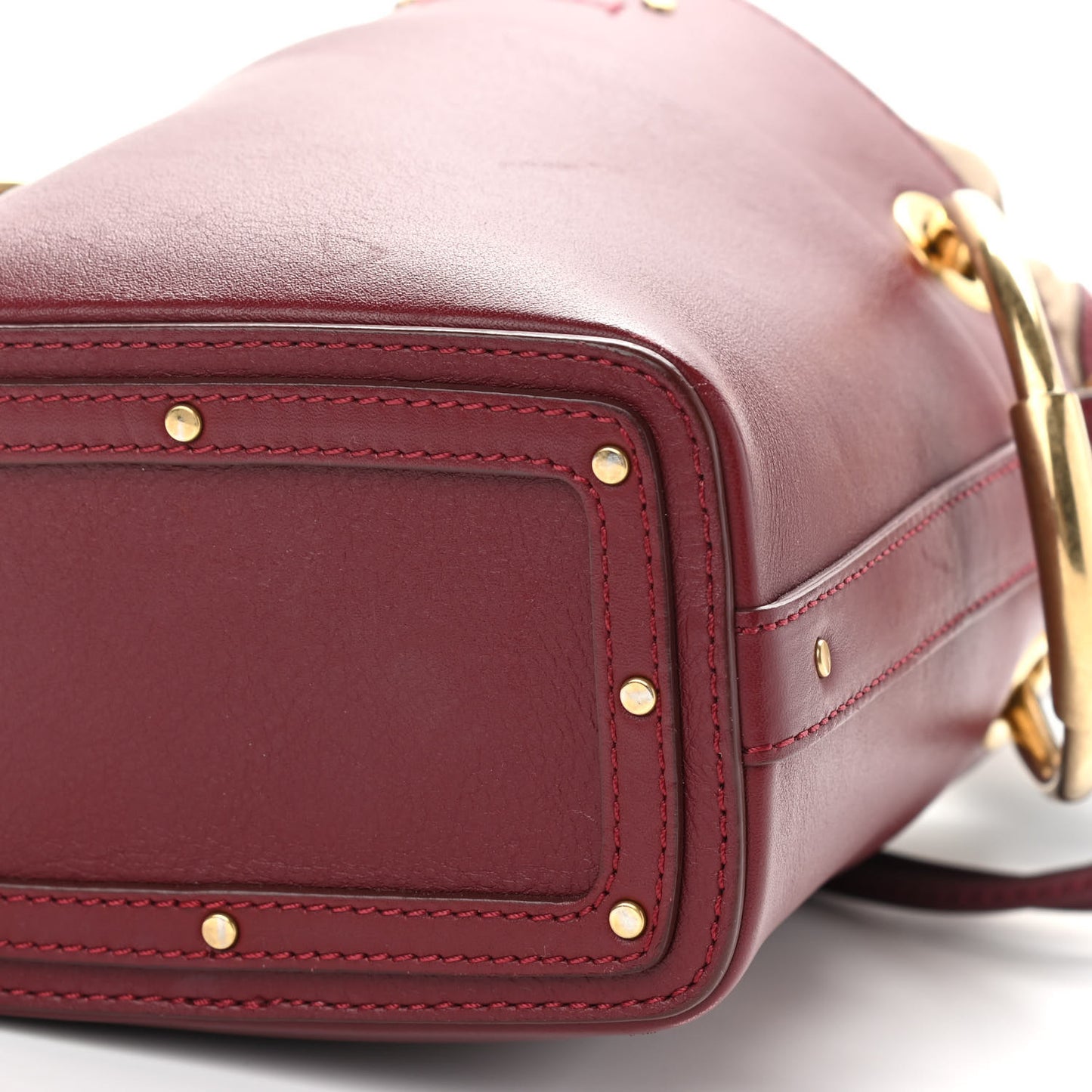 Smooth Calfskin Roy Bucket Bag Plum Purple