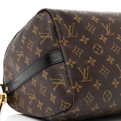Louis Vuitton Monogram My World Tour Speedy Bandouliere 30 Black 9 of 10