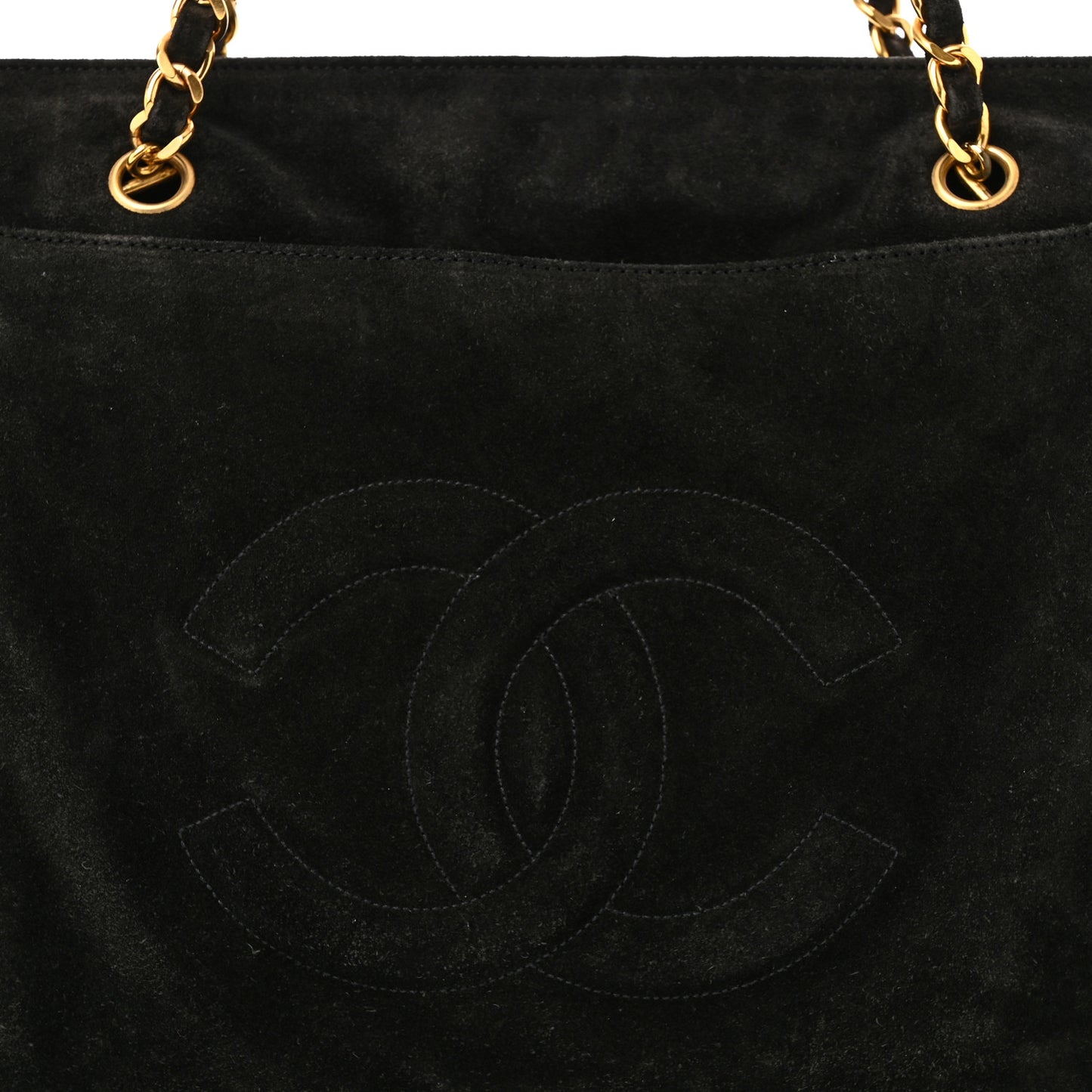 Suede CC Shoulder Bag Brown