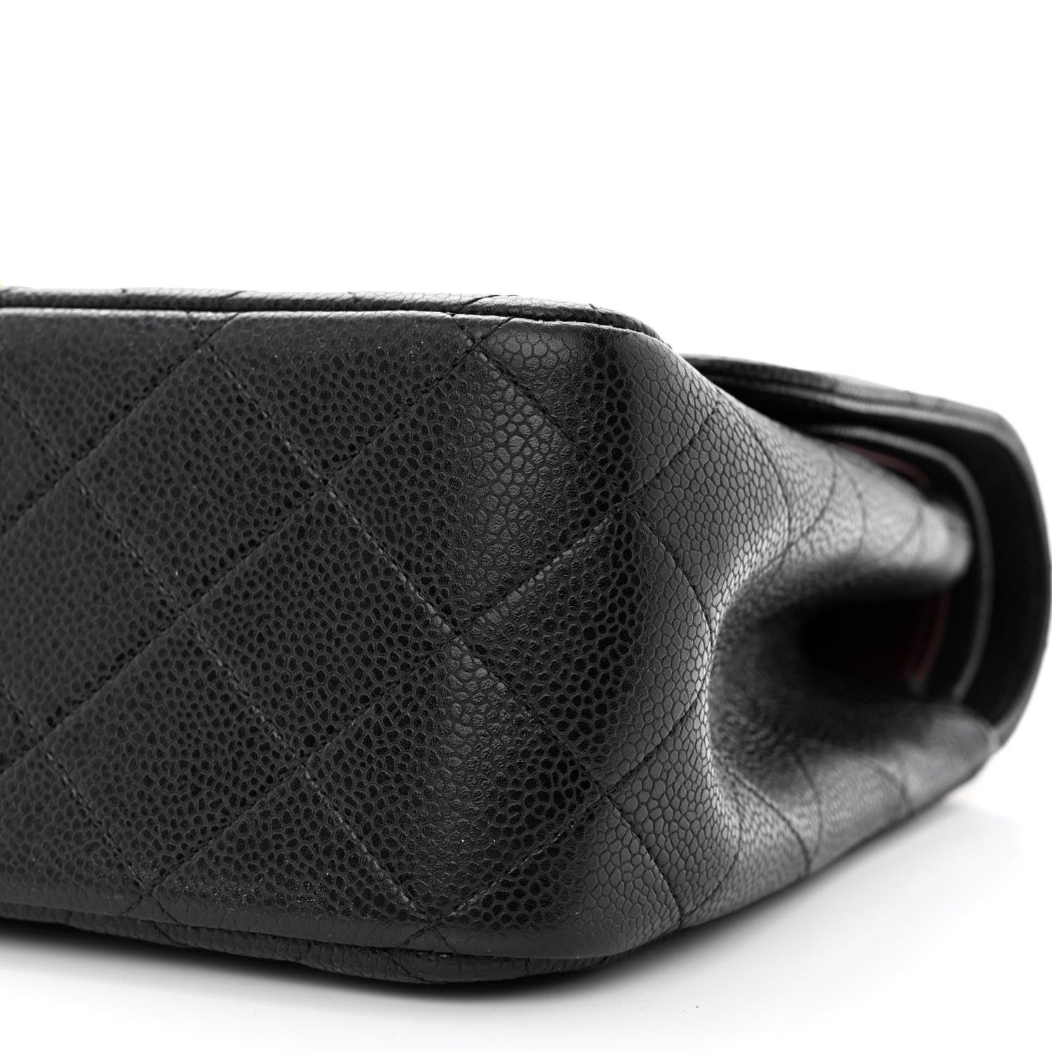 Chanel Caviar Quilted Jumbo Double Flap Black 10 of 14