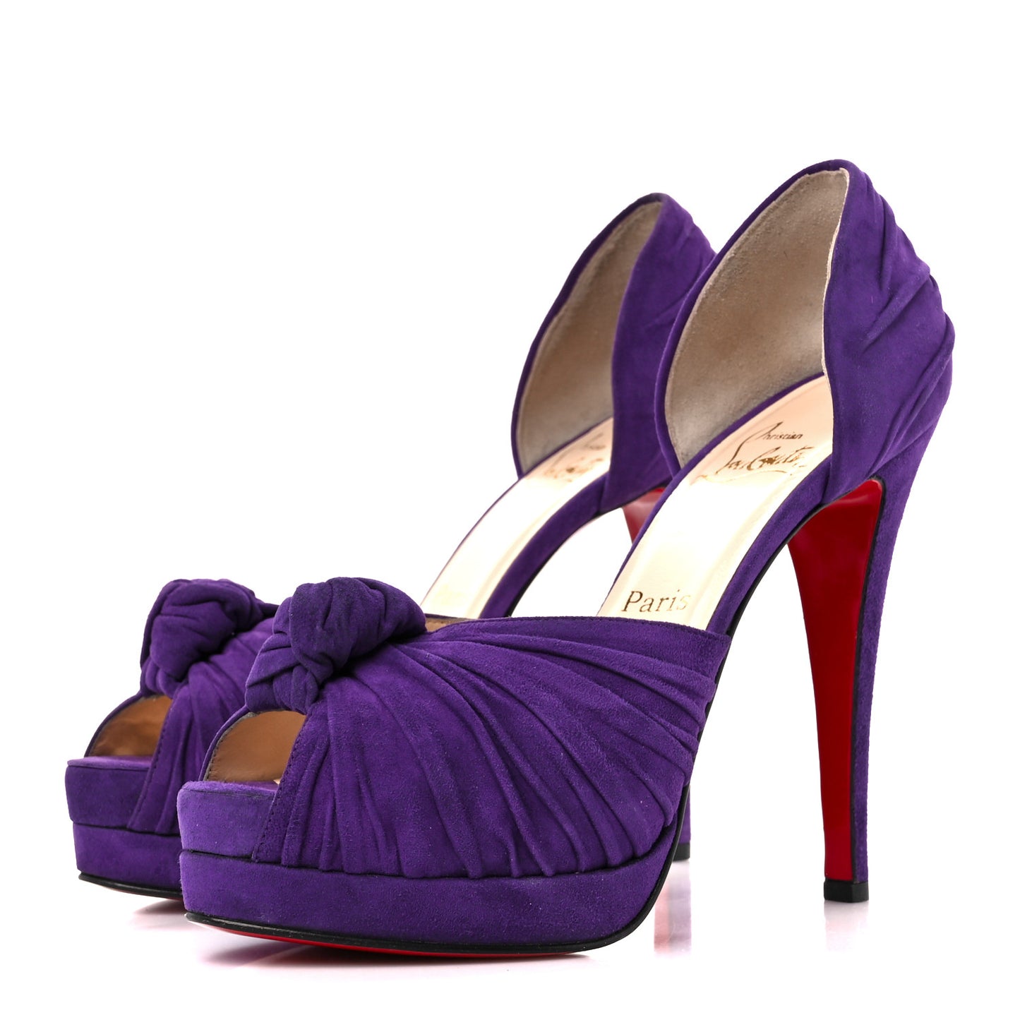 Suede Greissimo 120 Pumps 39 Purple