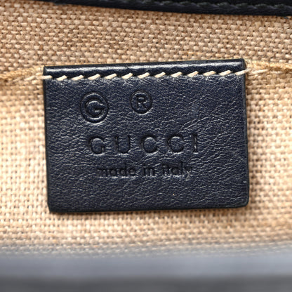Gucci Soft Microguccissima Medium Emily Chain Shoulder Bag Blue 6 of 13