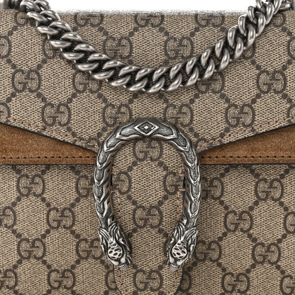 Gucci GG Supreme Monogram Mini Dionysus Shoulder Bag Taupe 8 of 14