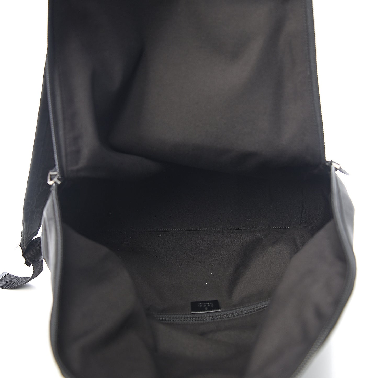 Nylon Monogram Medium Backpack Black