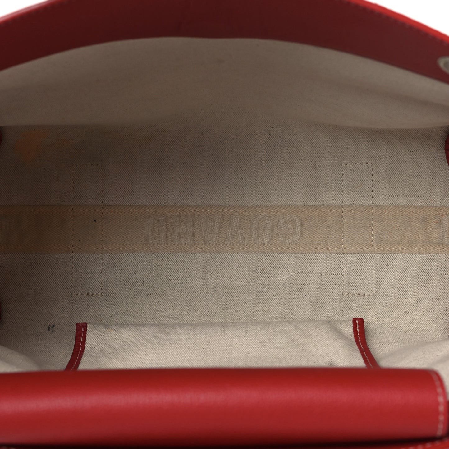 Goyardine Rouette PM Red