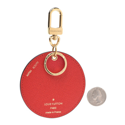 Louis Vuitton Monogram 2020 Christmas Animation Bumper Cars Bag Charm Key Ring Coquelicot 2 of 5