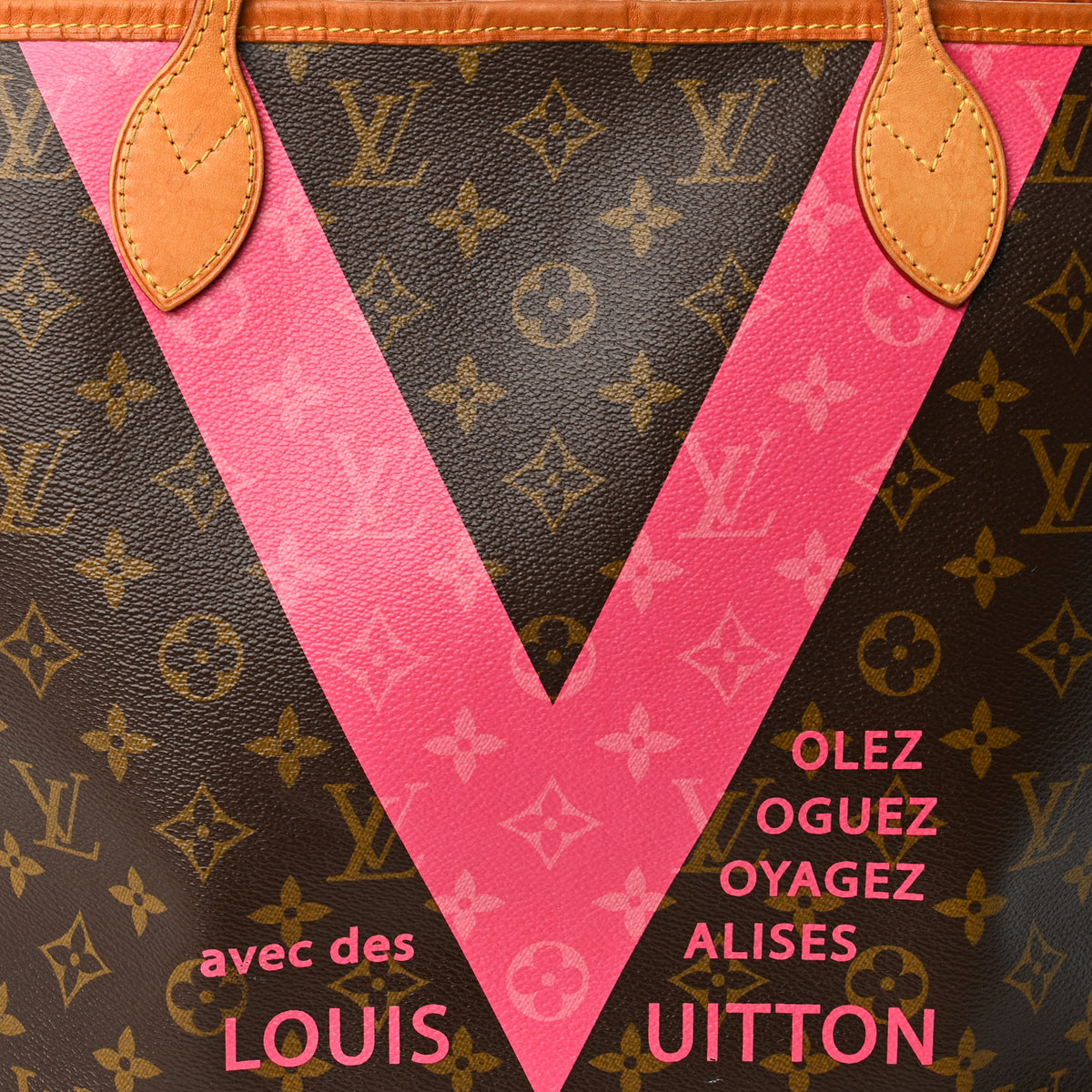Louis Vuitton Monogram V Neverfull MM Grenade 8 of 14