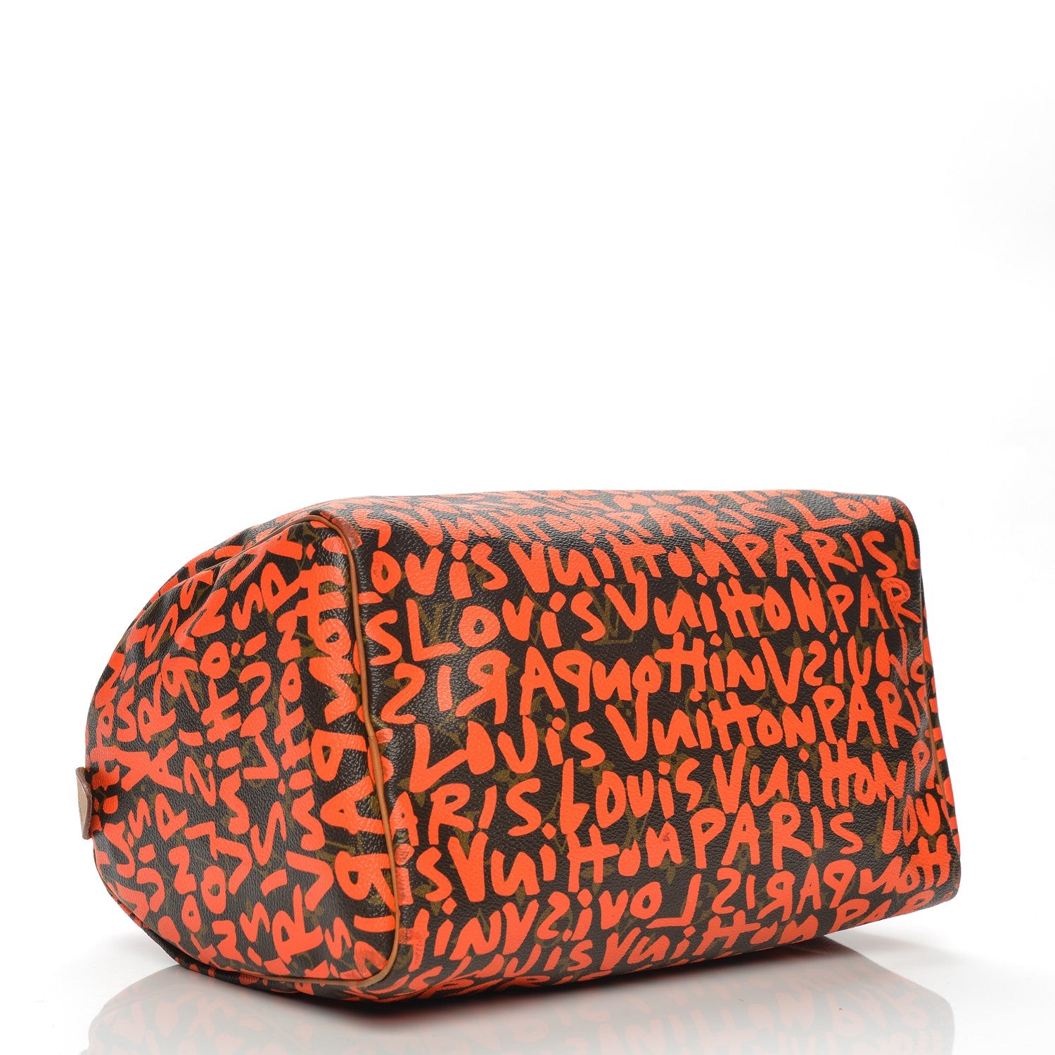 Louis Vuitton Monogram Graffiti Speedy 30 Orange 4 of 10