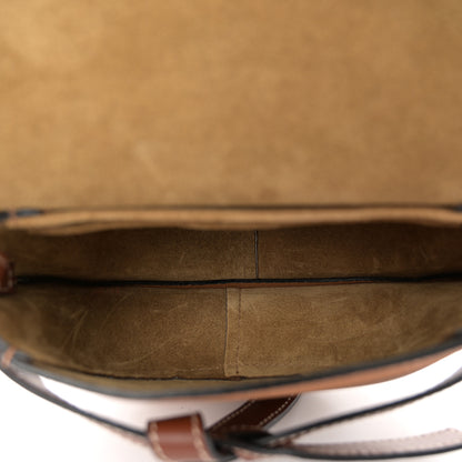 Loewe Grained Calfskin Mini Gate Crossbody Bag Caramel Pecan 7 of 10