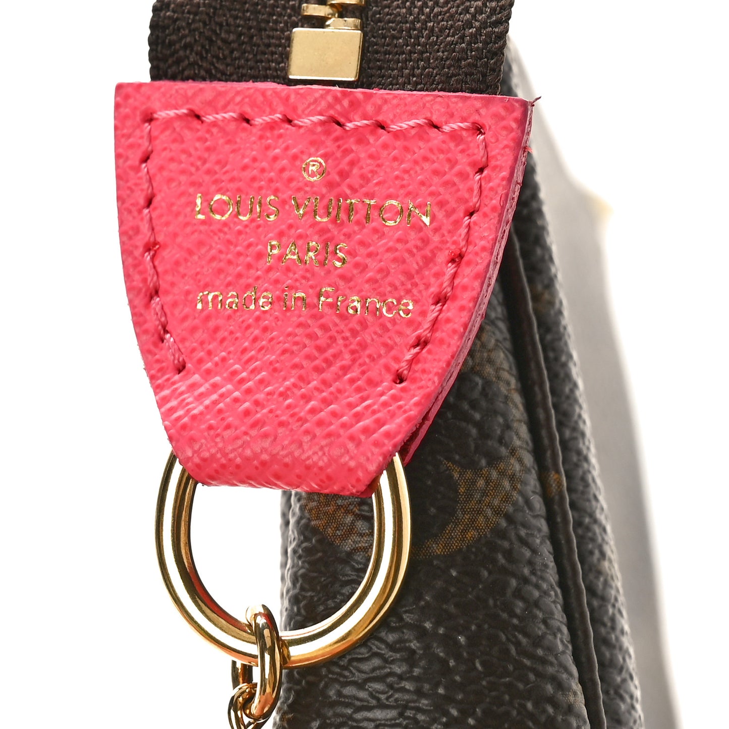 Monogram 2023 Christmas Animation Sailing Pochette Accessories Dragon Fruit Pink