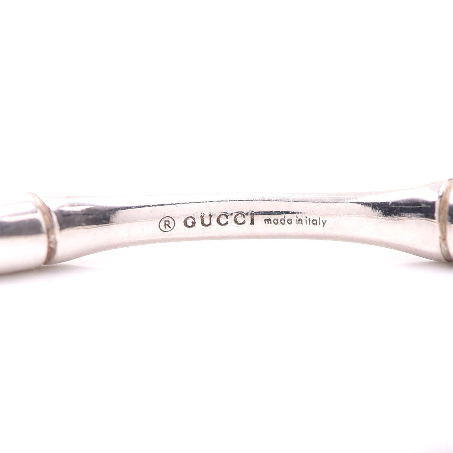 Sterling Silver Bamboo Hoop Earrings