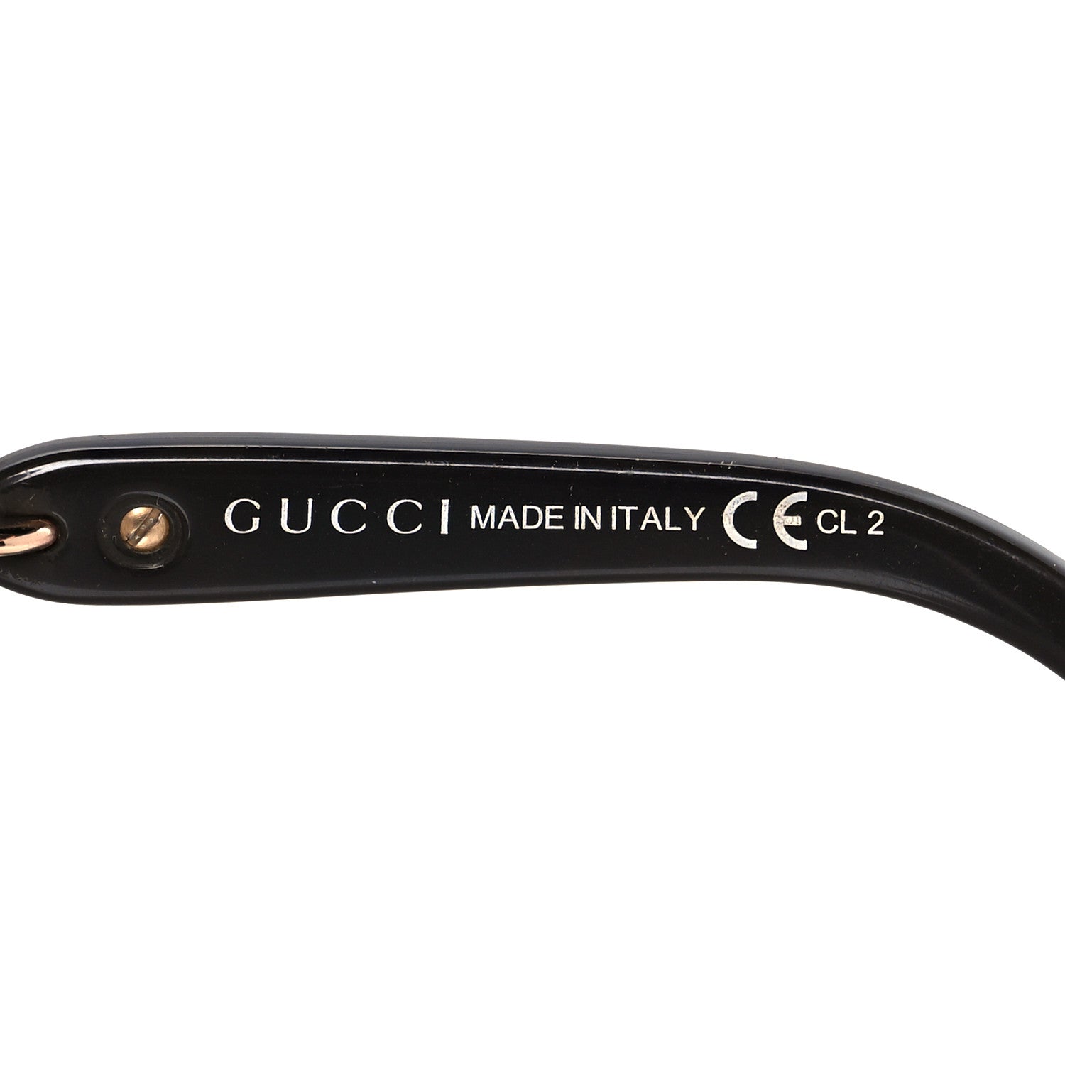 Gucci Marina Chain Aviator Sunglasses GG 4225/S Gold Black 5 of 6