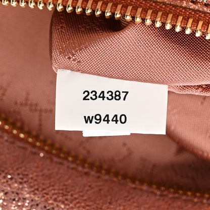 Stella McCartney Metallic Shaggy Deer Small Falabella Tote Copper 7 of 12