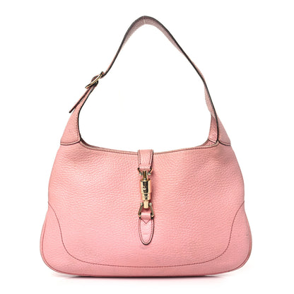 Gucci Calfskin Small Jackie O Hobo Pink 1 of 15