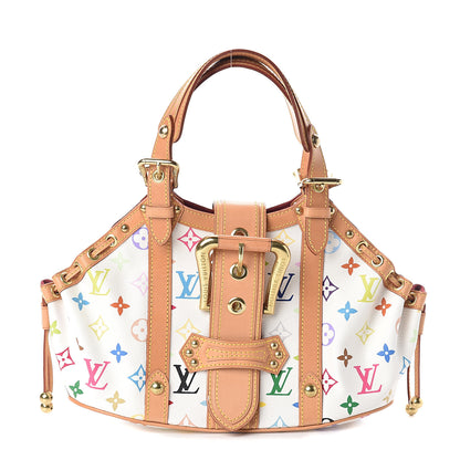 Louis Vuitton Monogram Multicolor Theda GM White 1 of 8