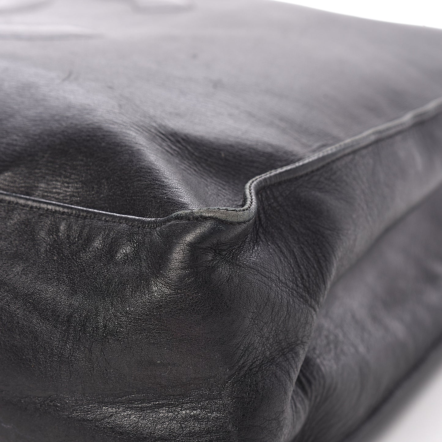 Calfskin CC Tote Black