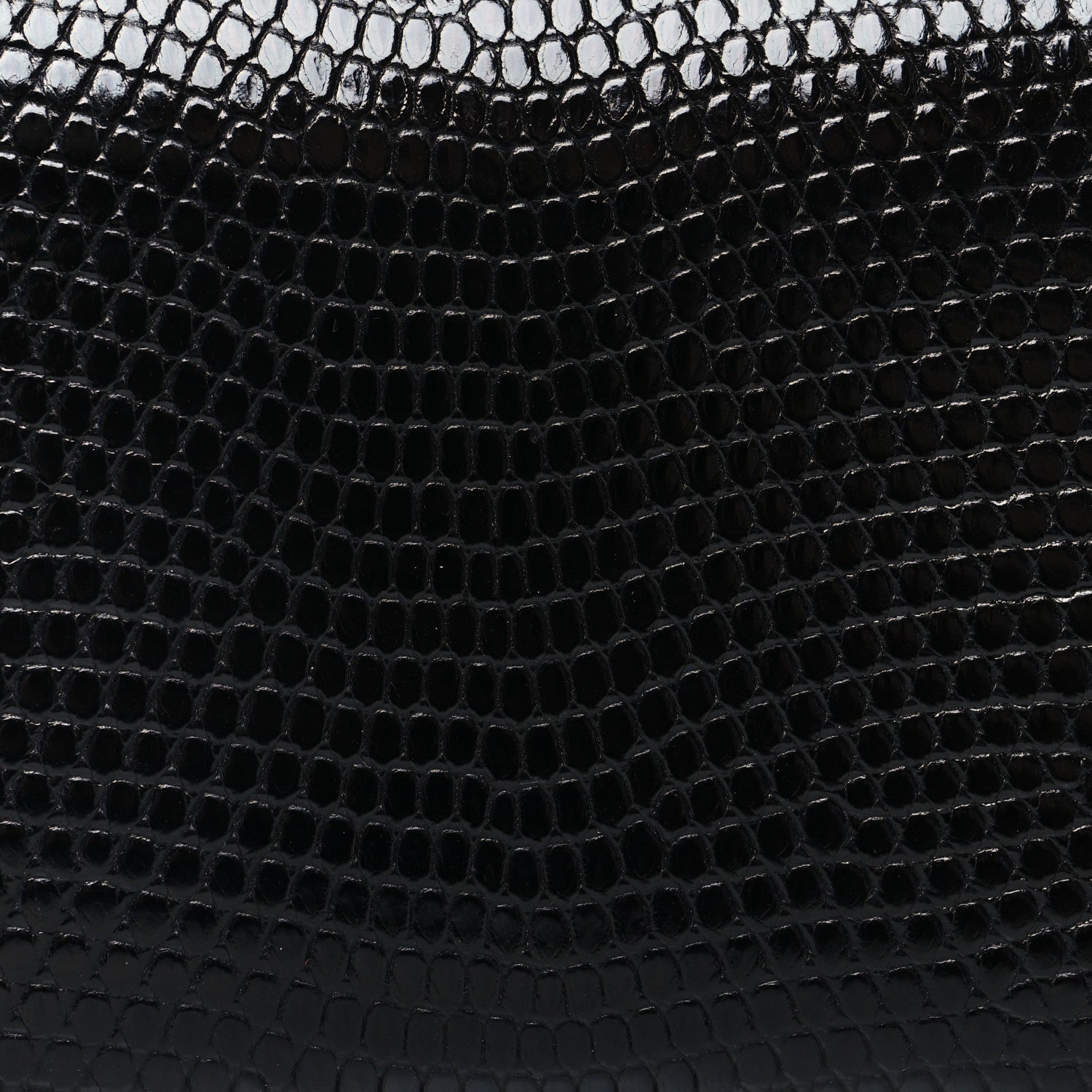 Hermes Lizard Calvi Card Case Black 9 of 10