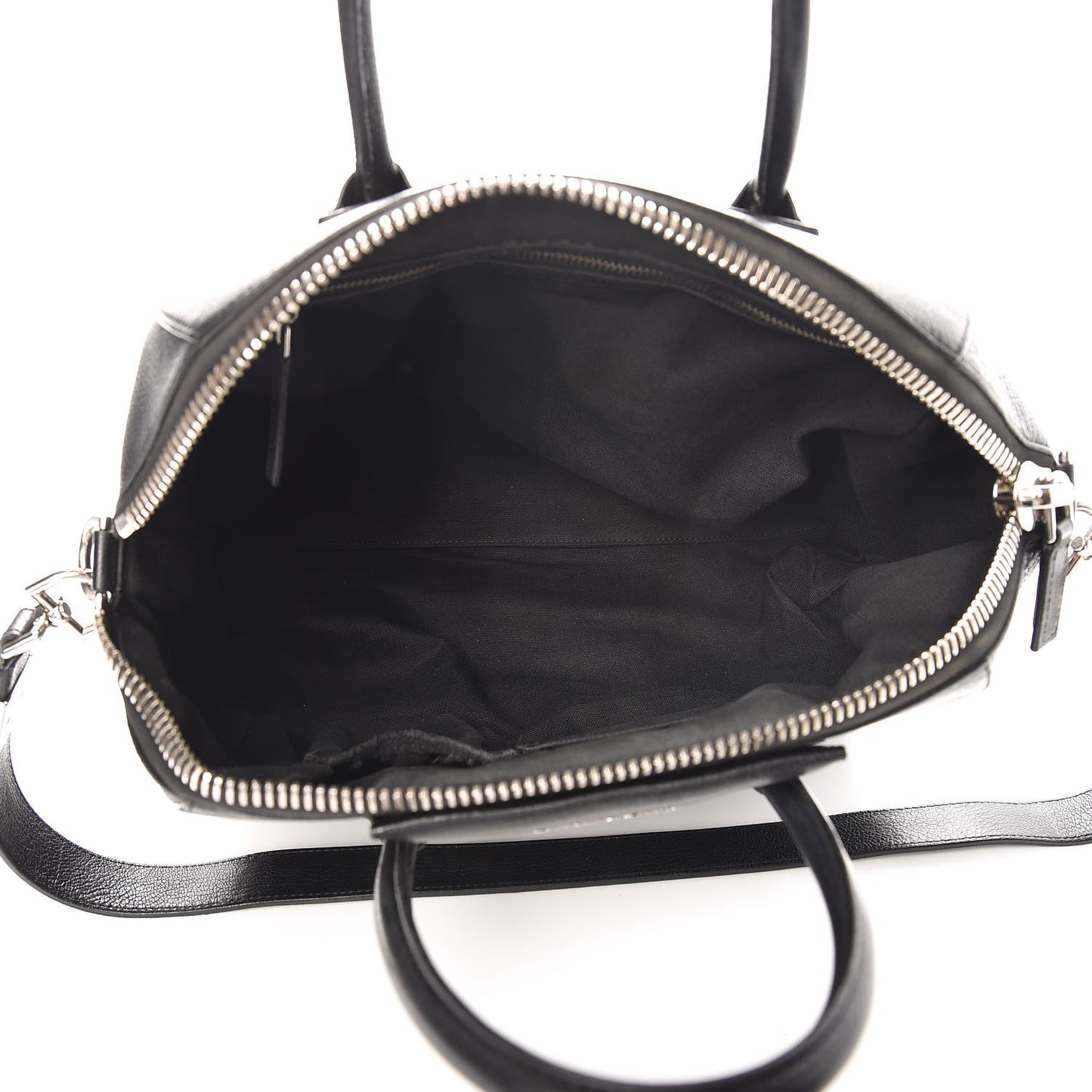 Sugar Goatskin Medium Antigona Black