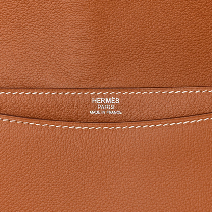 Hermes Togo Steve Light Messenger Gold 6 of 11