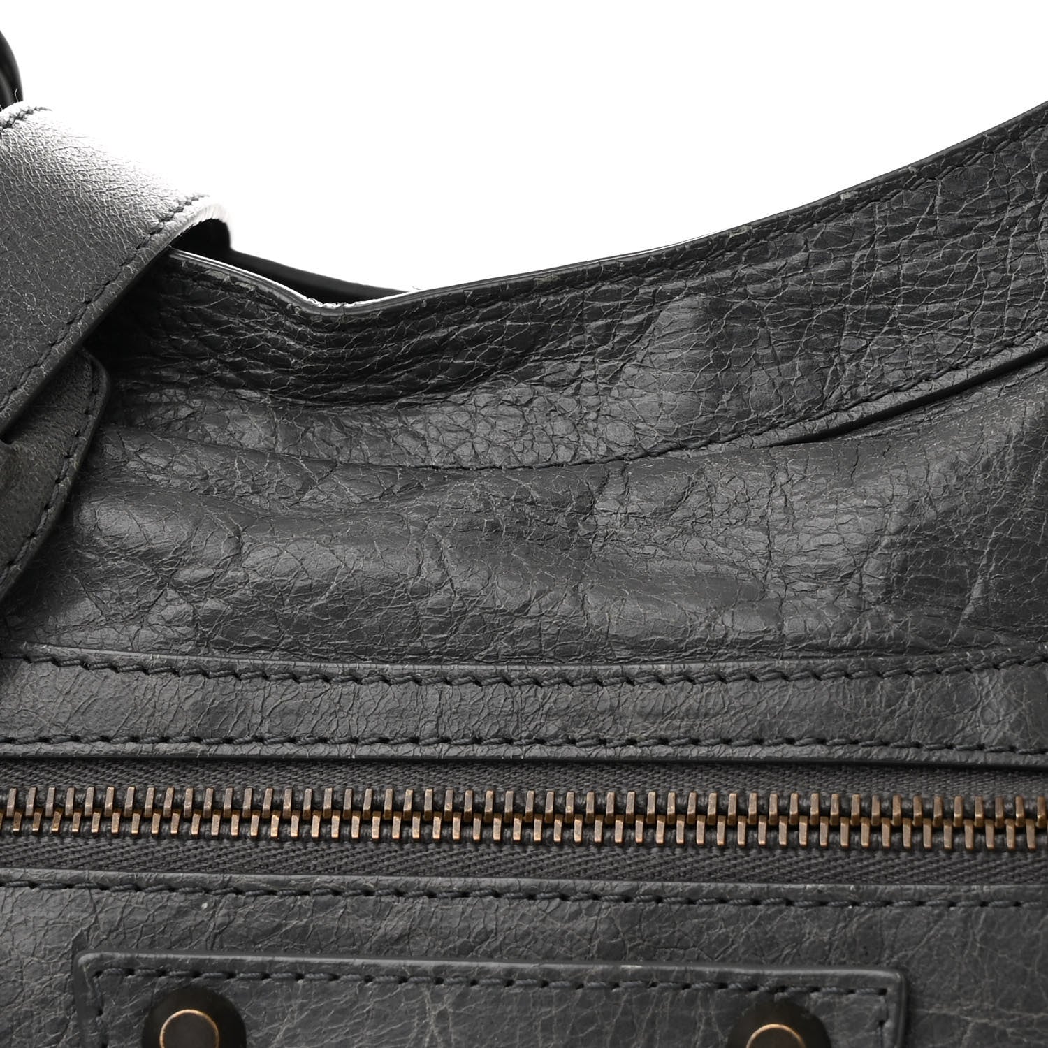Balenciaga Agneau Classic Hardware City Gris Tarmac 9 of 12
