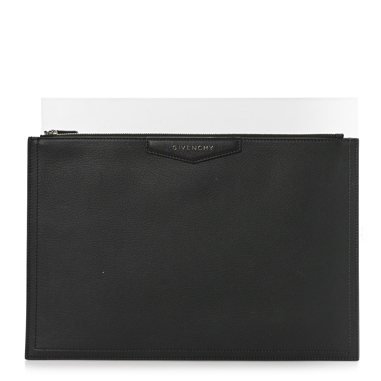 Givenchy Sugar Goatskin Large Antigona Pouch Black 10 of 10