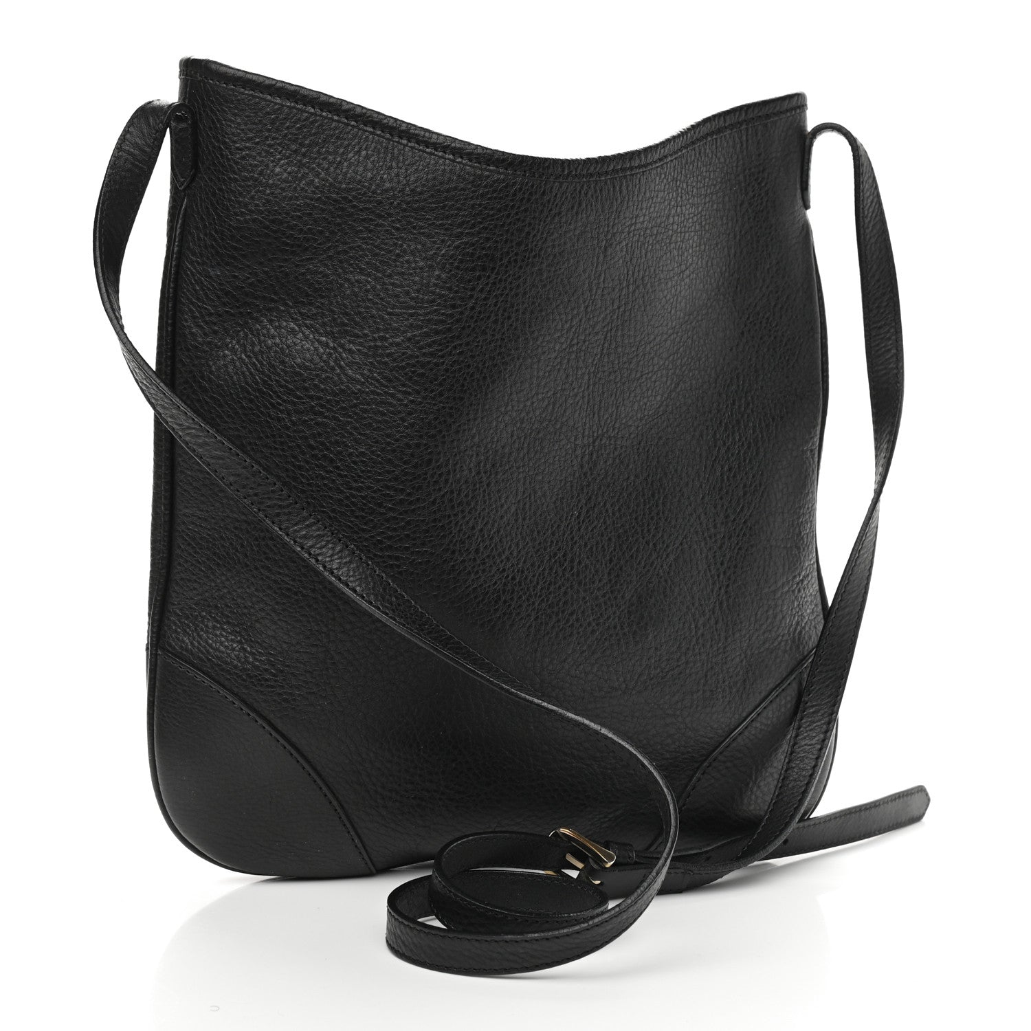 Burberry Calfskin Crossbody Bag Black 3 of 9