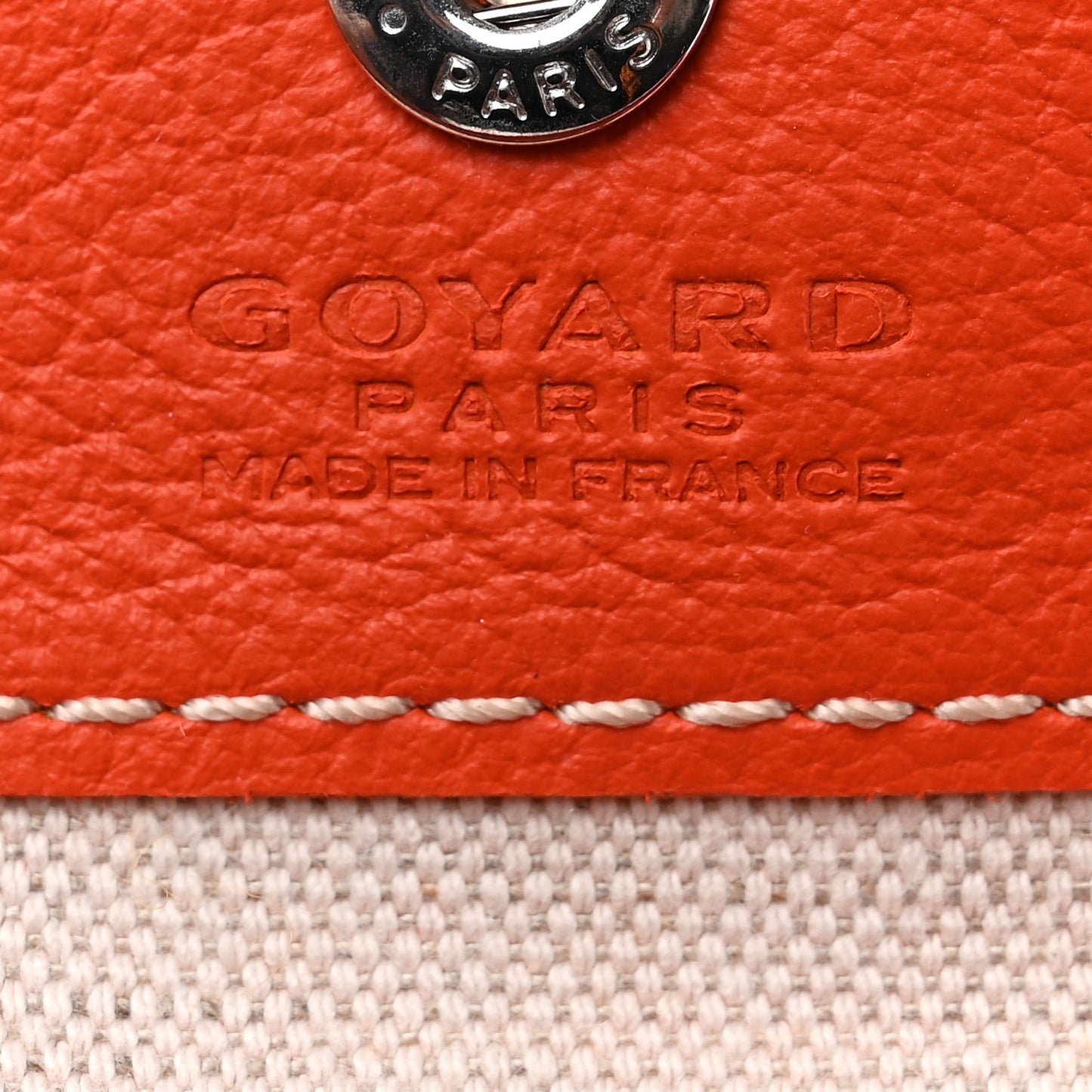 Goyardine Mini Anjou Pouch Orange