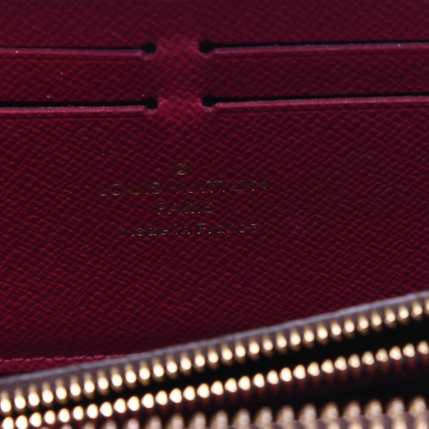 Monogram Clemence Wallet Fuchsia
