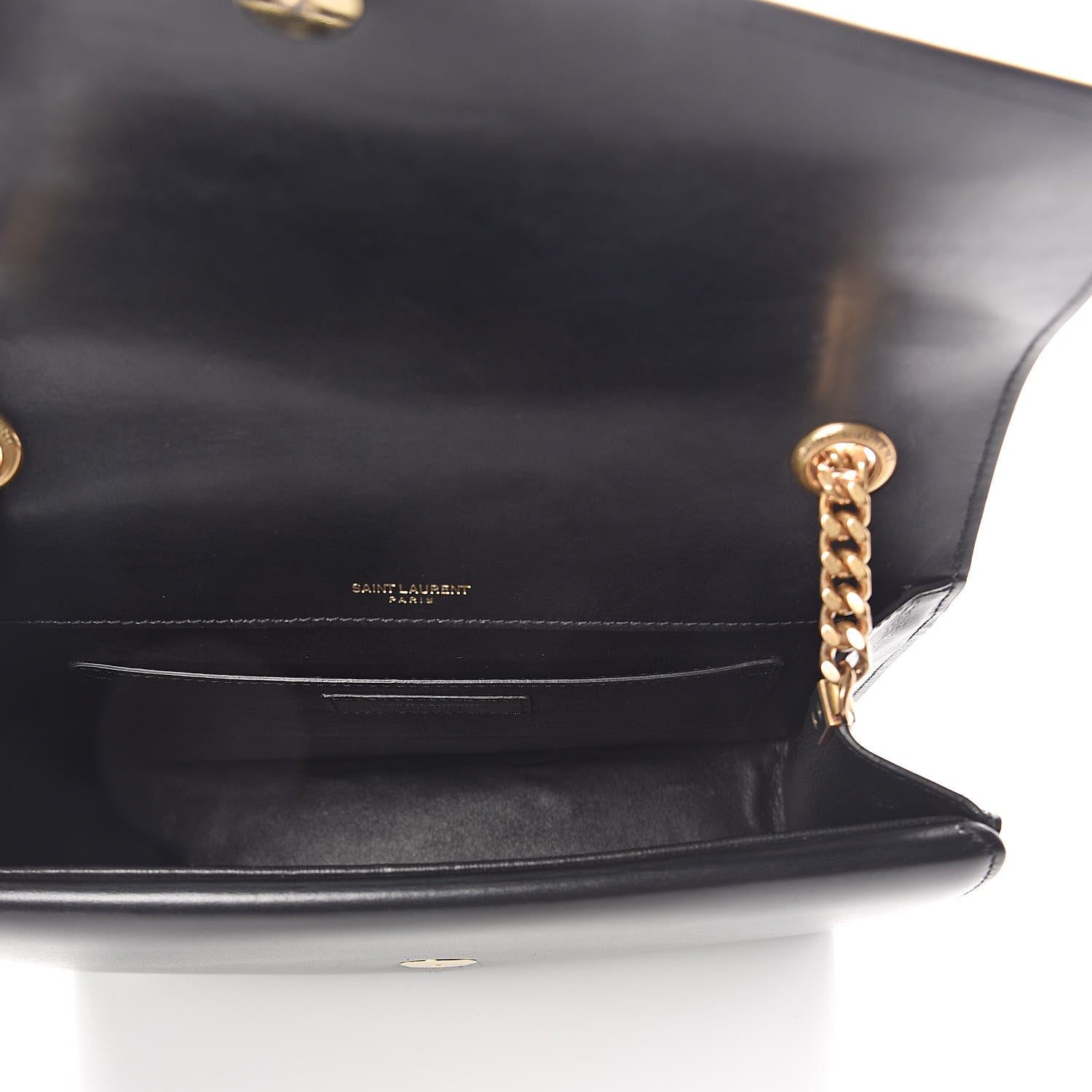 Saint Laurent Smooth Calfskin Medium Sulpice Monogram Shoulder Bag Black 5 of 8